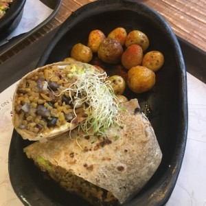 Burrito de lenteja express