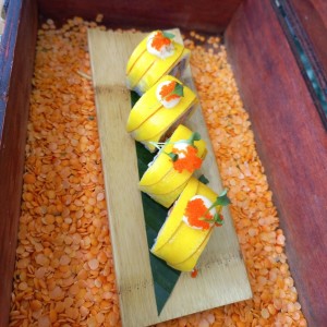 Sushi mango