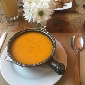 Sopa de Zanahoria con Jengibre