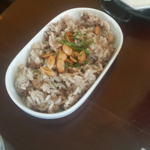 arroz con almendras 