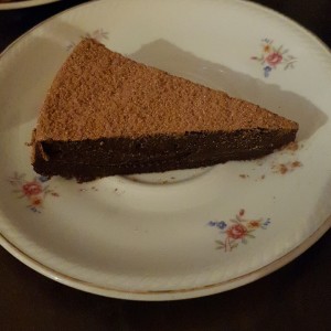 torta de  chocolate sin harina