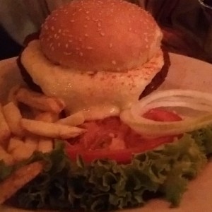 hamburguesa vegetariana 