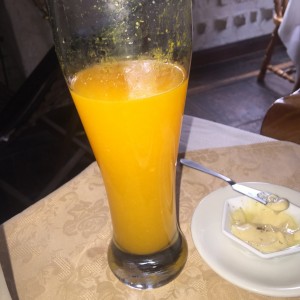 jugo de mandarina 
