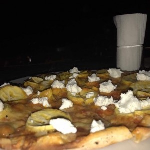 pizza de platano