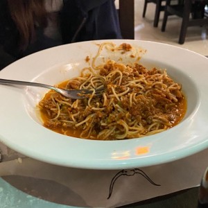 Espaguetti Bologña