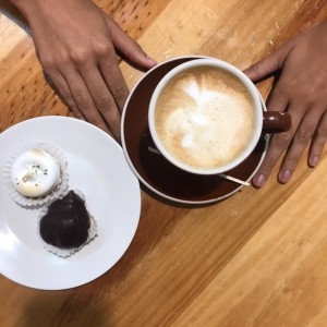 Mini dulces y Cafe 