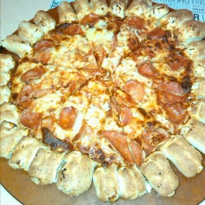 cheesy bites pepperoni lovers pizza 14"