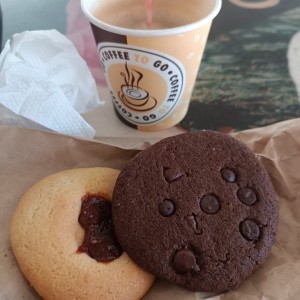 Café y galletas 