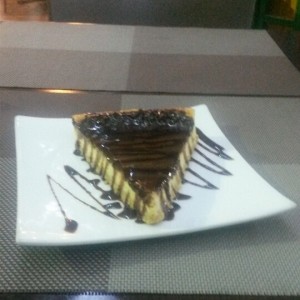 Cheese cake de chocolate