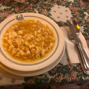 Menestrone de Garbanzos 