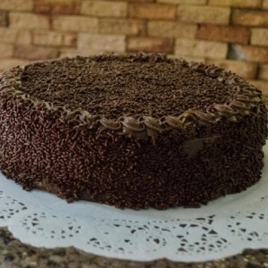 torta de chocolate Fria