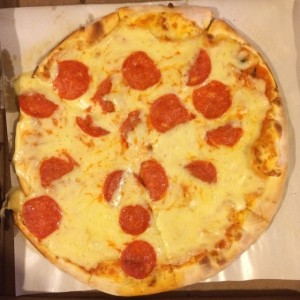 Pizza de pepperoni. 28.000bs