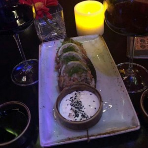 tacos de sashimi