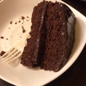 porcion de torta de chocolate (normal)