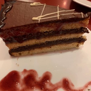 pastel de chocolate con vainilla