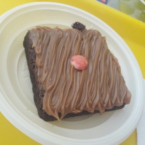 Brownie con arequipe