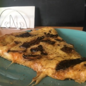 Slice de pizza de Champiñón