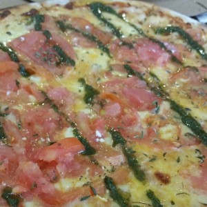 Pizza Capresa. Mi favorita!