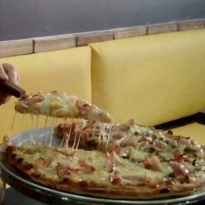 Pizza de Ajoporro
