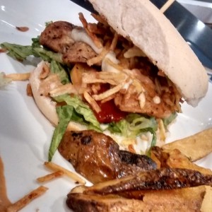 Hamburguesa de pollo