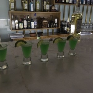 shots tequila, creacion de la bartender