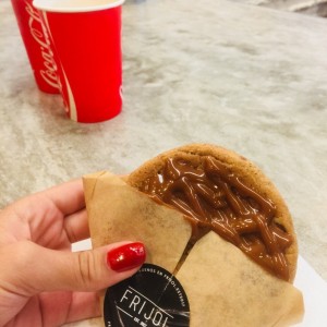 Galleta de arequipe cookie