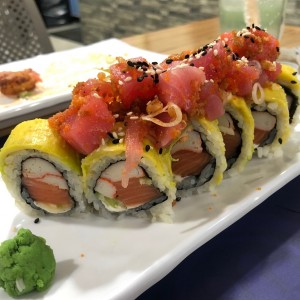 Sushi crunch spicy tuna 