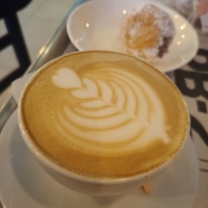 Café latte vainilla y Perla de Nutella