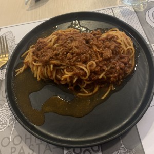 Espagueti Boloña