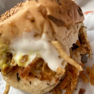Hamburguesa sencilla 