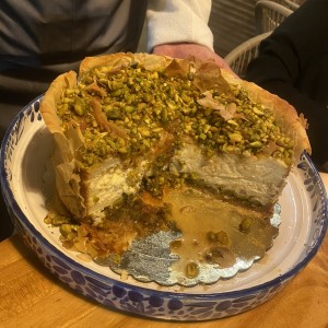 Cheesecake de Baklava 
