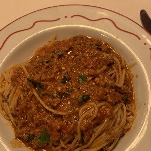 Espagueti Bologna 
