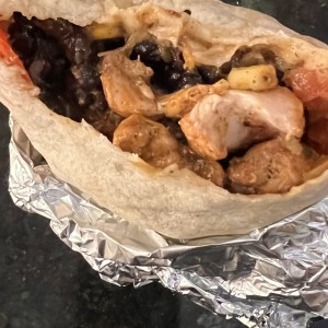 Burrito de pollo