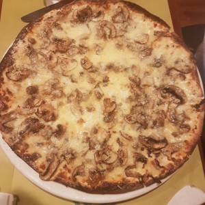 pizza bianca funghi 