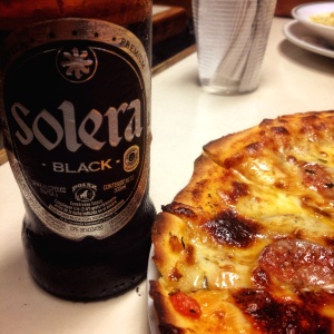 Pizza de pepperoni + Solera Black ??