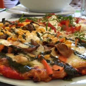 Pizza Mixta - Tomates Horneados / ll Grillo