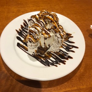 DULCE FINAL - Brownie con helado