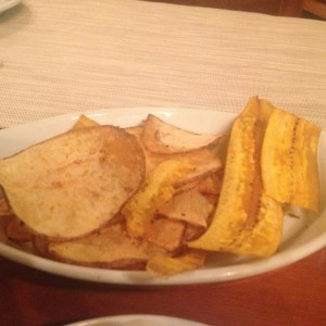 Papitas Chips y Platanitos, Muy Buenos, Naturales y Crocantes