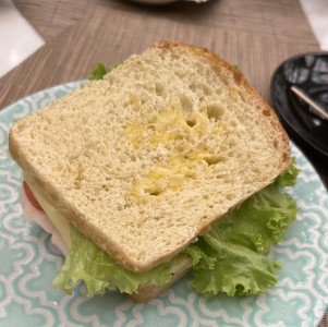 Sndwich de pavo y queso