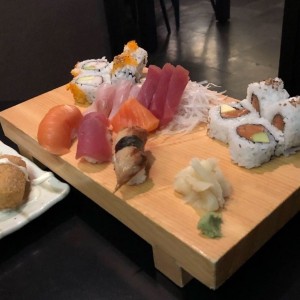 Almuerzo B de sushi 