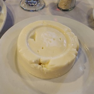 Ración de queso de mano