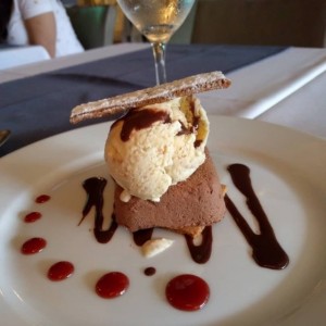 Marquesa con helado