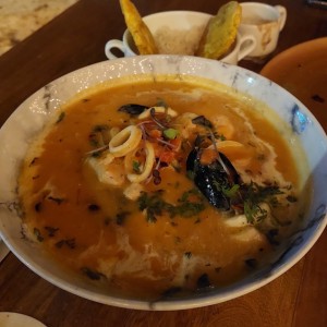 sopa de mariscos